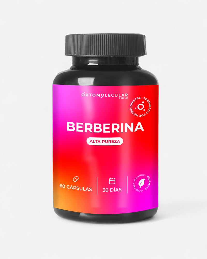 Berberina – Cápsulas Naturales Para Metabolismo, Glucosa y Salud Intestinal