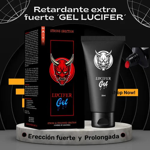 Lucifer Gel Premium – Erección De Hierro, Placer Sin Límite.