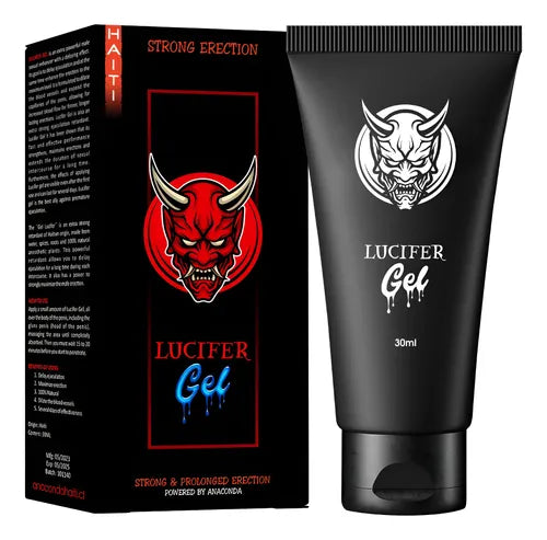 Lucifer Gel Premium – Erección De Hierro, Placer Sin Límite.