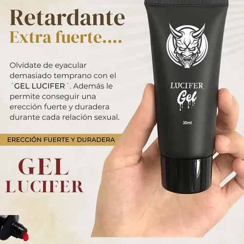 Lucifer Gel Premium – Erección De Hierro, Placer Sin Límite.