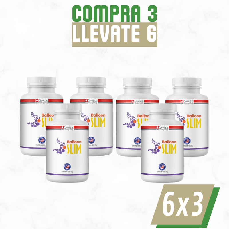Balloon Slim – Suplemento Natural para Pérdida de Peso con Efecto Balón Gástrico