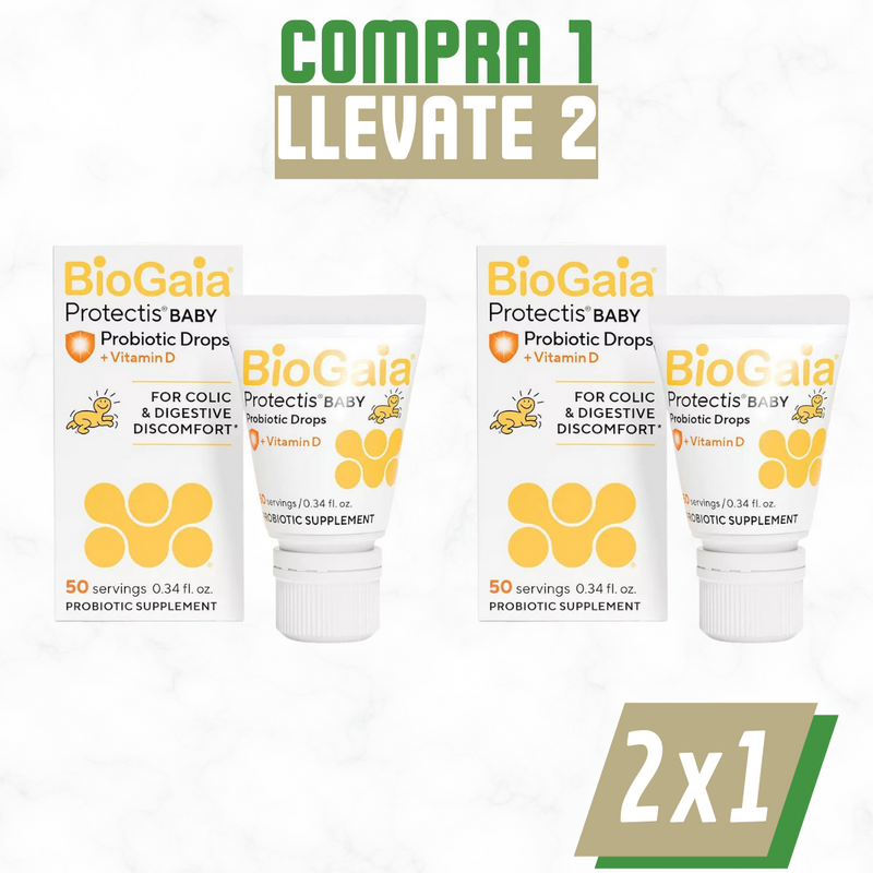 BioGaia – Probiótico Natural en Gotas Para Cólicos, Diarreas y Defensa Inmune