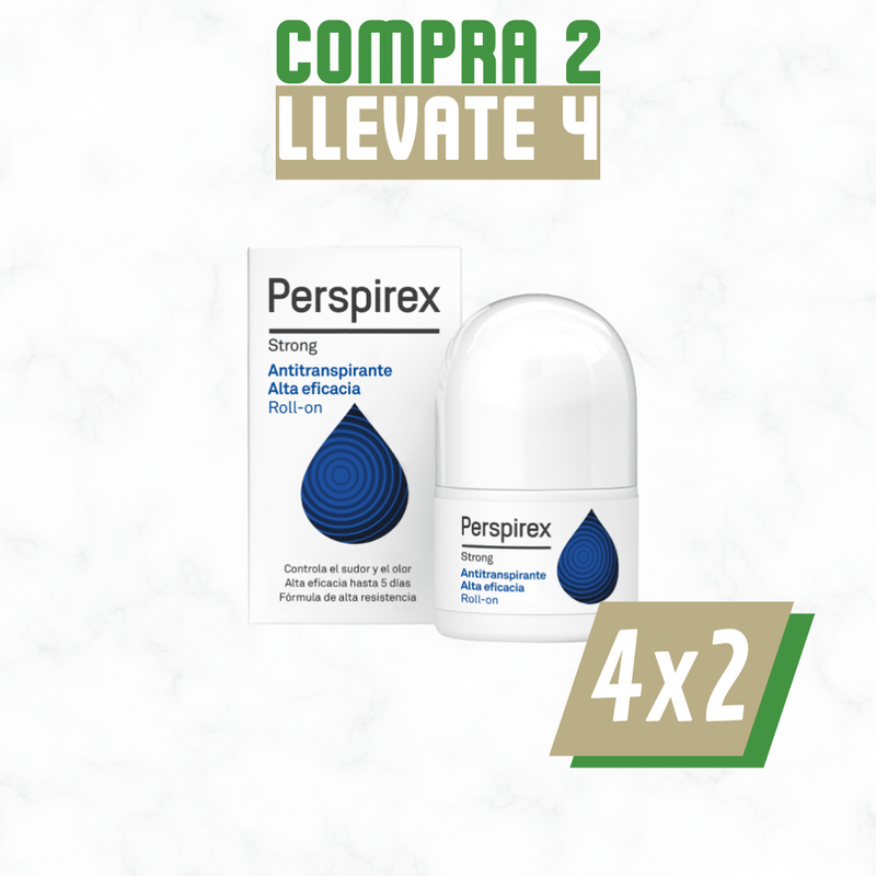 Perspirex – Desodorante Antitranspirante Para Controle Intenso Del Sudor y Olor